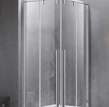 Душ кабина Santorini 100 Cromo 80/80см хром KARAG