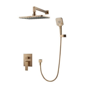Душ система Елинор ICT8123191 Brush Rose Gold ИНТЕР КЕРАМИК