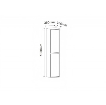 Колона ICP35160 Wooden 35см дървесна ИНТЕР КЕРАМИК