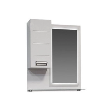 Шкаф огледало Хаус 55см. бял