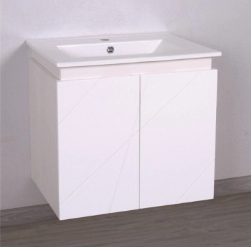 Шкаф за баня с мивка ICP6046W 60см бял
