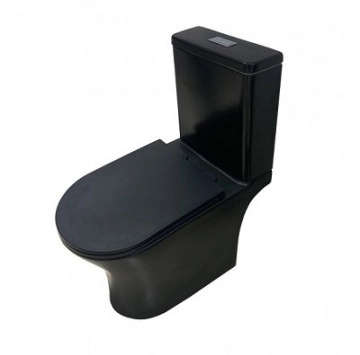 Моноблок Неро Rimless ICC7937MB черен мат ИНТЕР КЕРАМИК