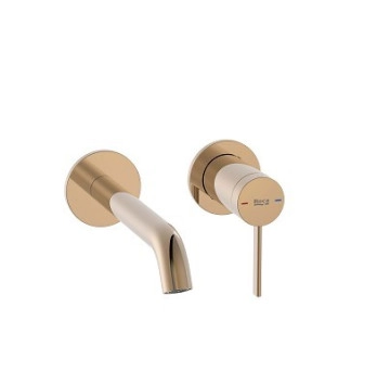 Смесител за мивка Ona розово злато ROCA