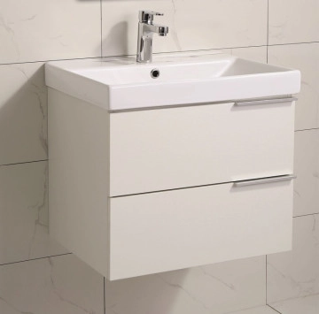 Шкаф за баня с мивка ICP5935W 60см бял ИНТЕР КЕРАМИК