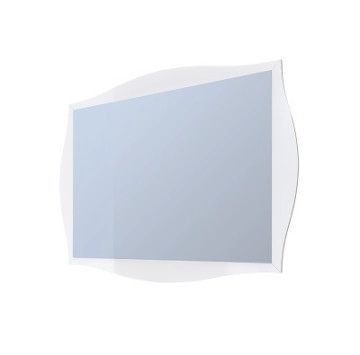 Огледало Равена 90см рамка бяла