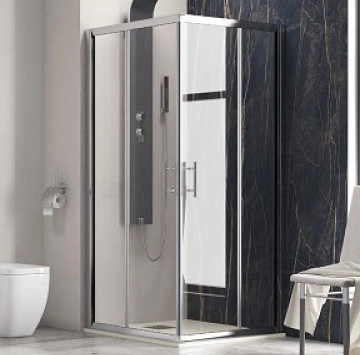 Душ кабина Flora 100 Cromo 70/120см хром KARAG