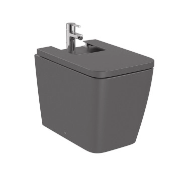 Стоящо биде  Inspira Square сиво ROCA