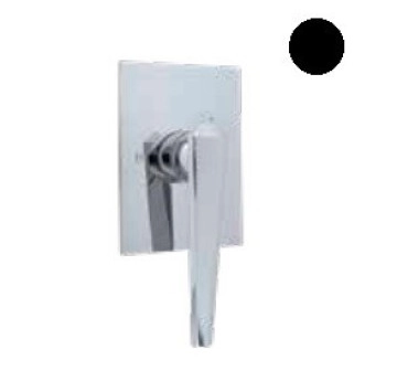 Смесител за вана Ikon за вграждане черен мат