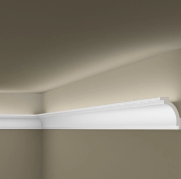 Декоративен корниз ARSTYL Z16 5/h7см бял полиуретан