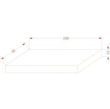 Плот Pietra ICL12050/100B 100см. кварц черен