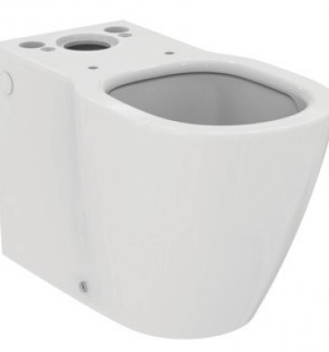 Стояща тоалетна чиния Connect Aquablade бяла