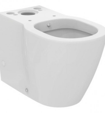 Стояща тоалетна чиния Connect с биде система бяла