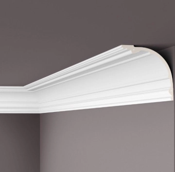 Декоративен корниз ARSTYL Z40 1.7/h1.75см бял полиуретан