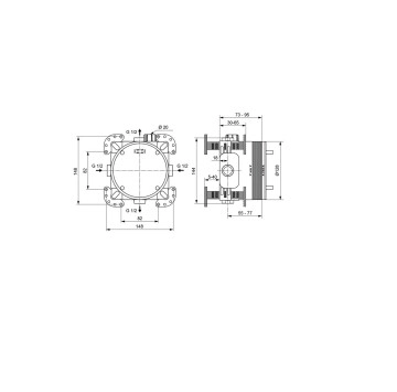 Душ система Ceratherm T100 хром IDEAL STANDARD