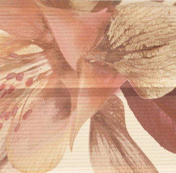 Decor Duo Crema Flor 1 32.5/60