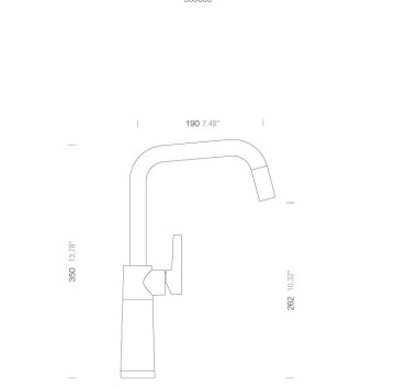 Смесител за кухня SCHOCK SC530 Fix Bronze бронз SCHOCK