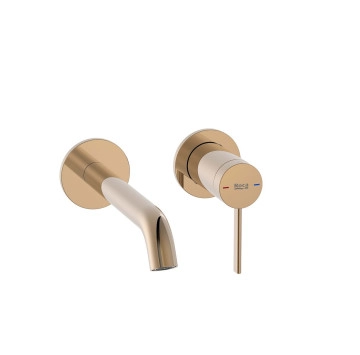 Смесител за мивка Ona розово злато ROCA