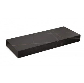 Плот Pietra ICL12050/120B 120/40см черен мат ИНТЕР КЕРАМИК