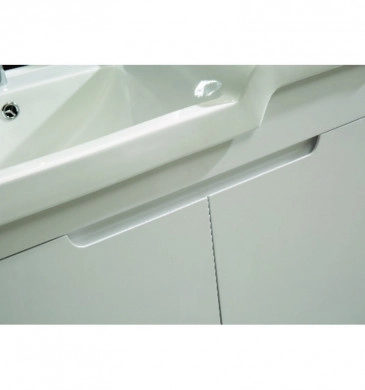 Шкаф за баня с мивка Мона 83см. бял ICP8363