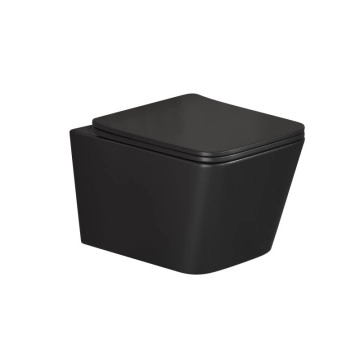 Стенна тоалетна чиния 5135MB черен мат ИНТЕР КЕРАМИК