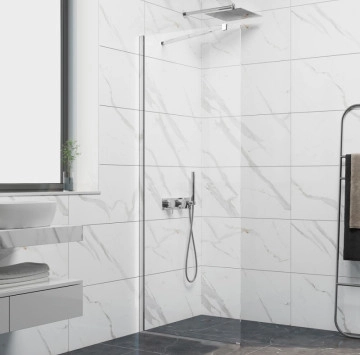 Параван Cristina 125TR-50C 50см хром ИНТЕР КЕРАМИК