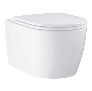 Стенна тоалетна чиния Bau Ceramic бяла GROHE