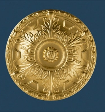 Декоративни Полистиролни Розетки с орнаменти ф40см. R-2 Super Gold
