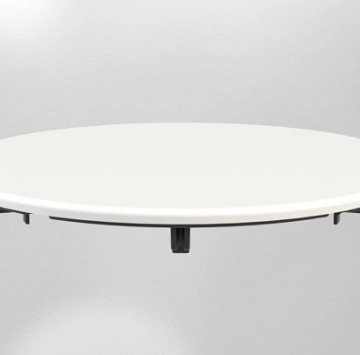 Декоративна капачка за сифон ф11.4см. бяла ФАТ