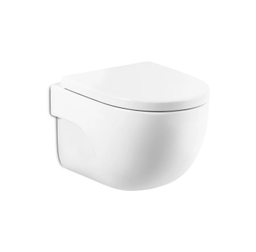 Стенна тоалетна чиния Meridian Rimless Compact и Структура за вграждане Active One