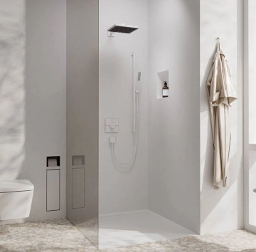 Душ слушалка Pulsify E 100 EcoSmart бял мат HANSGROHE