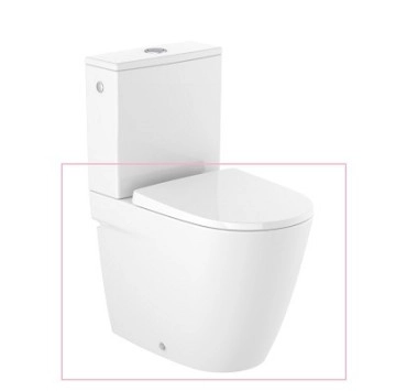 Тоалетна чиния Ona Compact Rimless бяла ROCA
