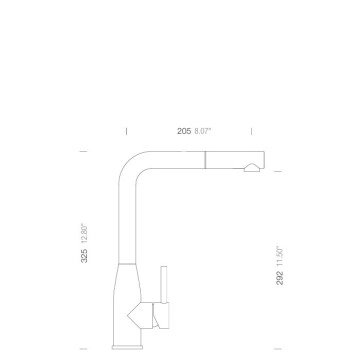 Смесител за кухня Keto Pullout Inox Инокс SCHOCK