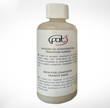 Балсам за поддръжка на композитни гранитни мивки 250мл. ФАТ