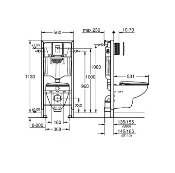 Промо Grohe 4 в 1 Solido GROHE