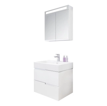 Комплект мебели за баня Велоче 60см PVC бял
