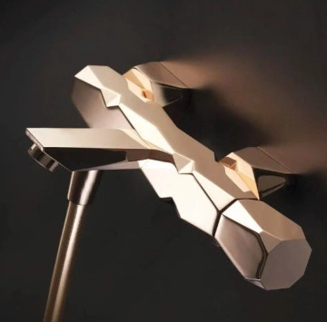 Смесител за вана/душ Ikon с аксесоари черен мат