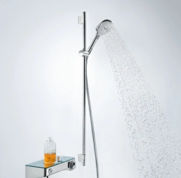 Тръбно окачване Raindance Select E120 хром/бяло HANSGROHE