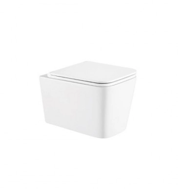Стенна тоалетна чиния LT057E-R Rimless бяла