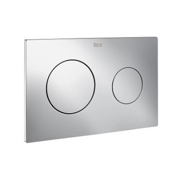 Бутон Duplo One PL10 Dual хром ROCA