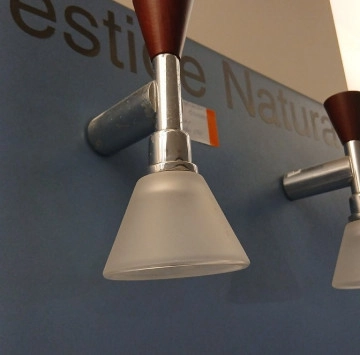 Аплици Prestige Natura хром/дърво 2бр. в к-т ROCA