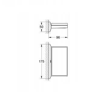 Сапунерка Allure Brilliant chrome GROHE