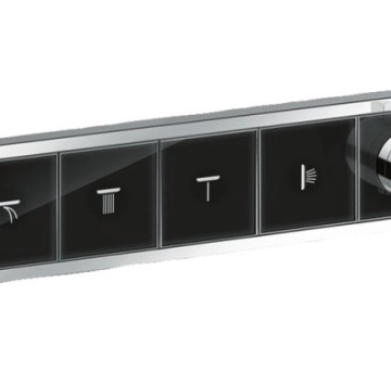 Смесител за вана/душ  RainSelect черен HANSGROHE