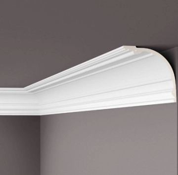 Декоративен корниз ARSTYL Z40 1.7/h1.75см бял полиуретан