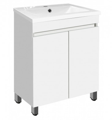 Шкаф за баня с мивка Интер ICP5081 50см бял
