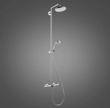 Термостатична душ колона Croma 220 хром HANSGROHE