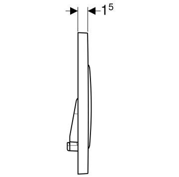 Активатор Sigma 20 хром гланц GEBERIT