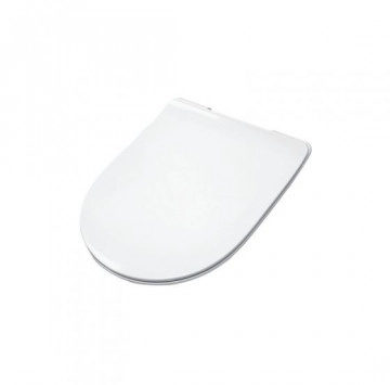 Капак за тоалетна чиния File 2.0 Slim забавено падане бял