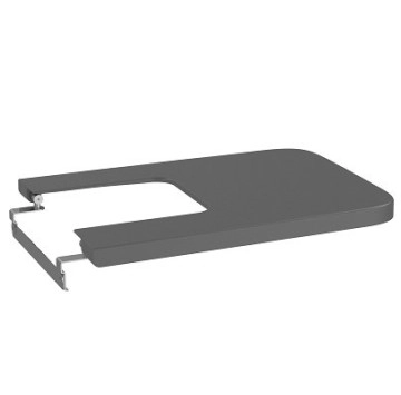 Капак за биде Inspira Square сив ROCA