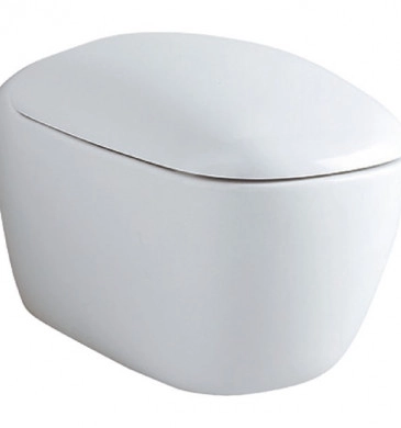 Конзолна тоалетна чиния Citterio Rimless бяла