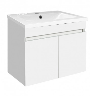 Шкаф за баня с мивка Интер ICP5082 50см бял